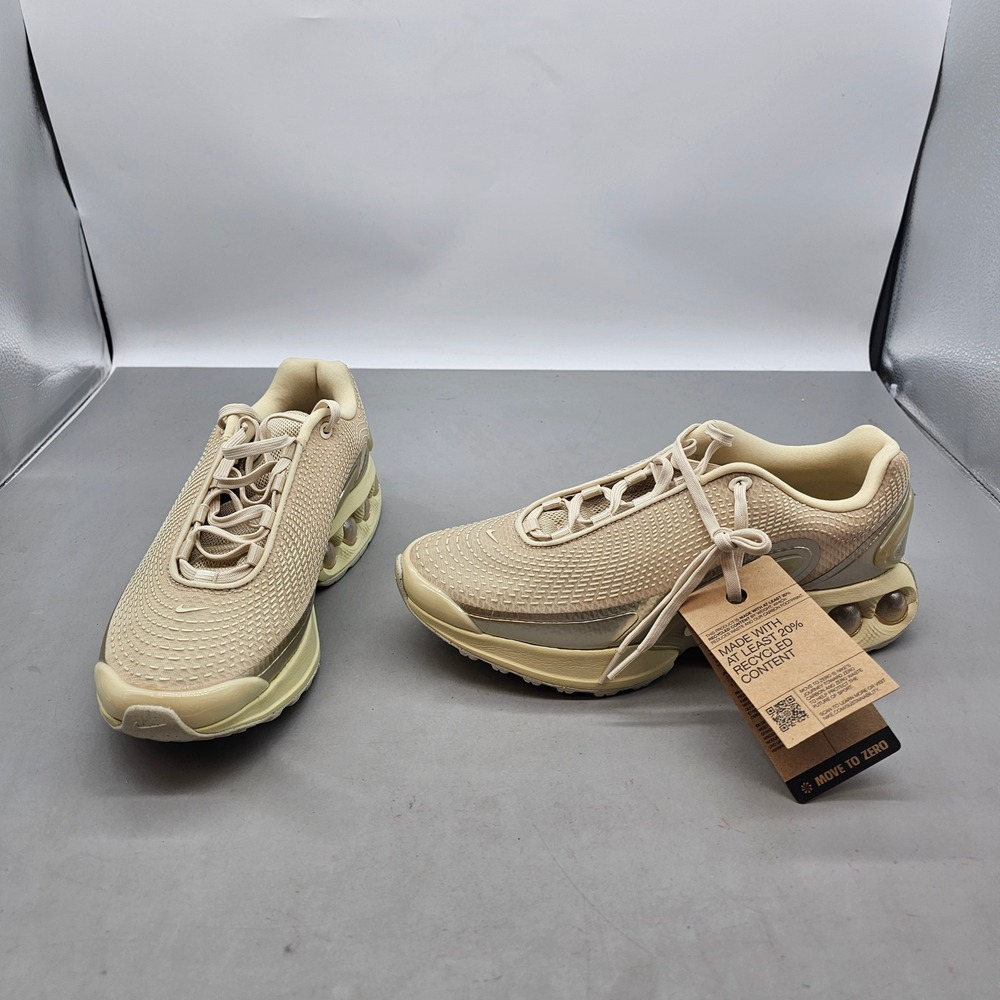Nike Air Max Dn Tan Cream Running Shoes DV3337-100 womens Sneakers sz 9.5‎ new